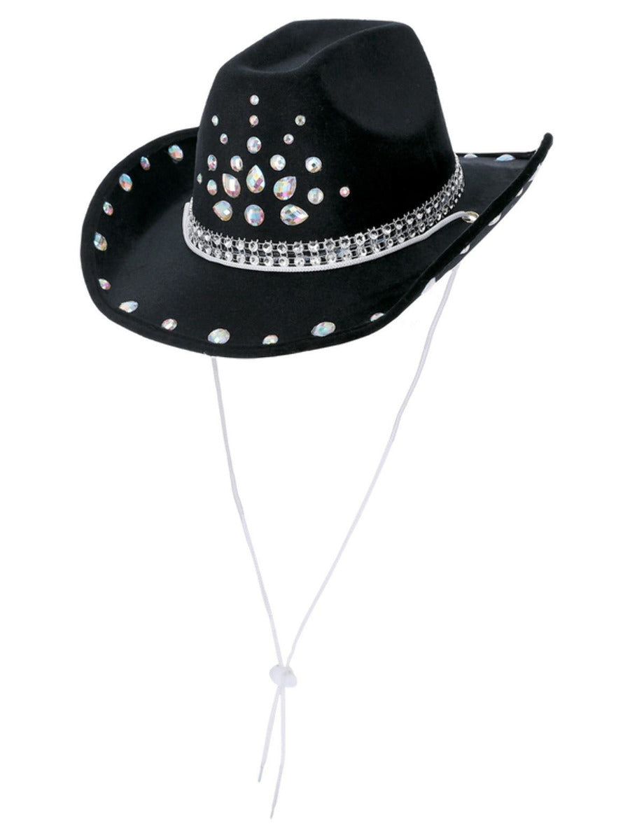 Black Gem Ladies' Felt Cowboy Hat, Black - Wilco Farm Stores