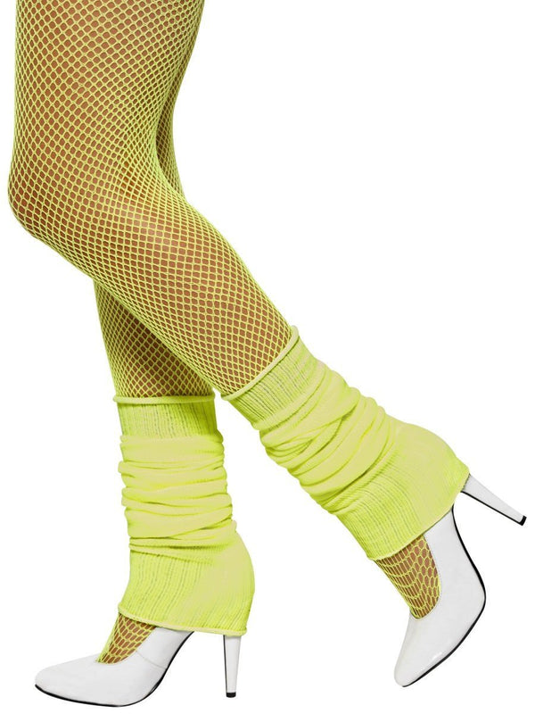 Legwarmers, Neon, with Black Stripe